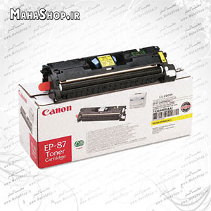 کارتریج فابریک ep-87 yellow toner cartrdge